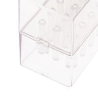 Estuche De Almacenamiento Para Brocas De Uñas Con 30 Orificios Transparente Protector De Polvo Para Accesorios De Uñas Acrílicas JCSYFAC - details 1
