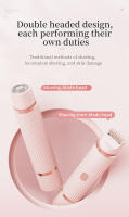Afeitadora Eléctrica Para Mujer Epilador Corporal Trimmer De Bikini Cuchilla Para Piernas Cara Y Barba 2 En 1 Eliminador De Vello - details 5