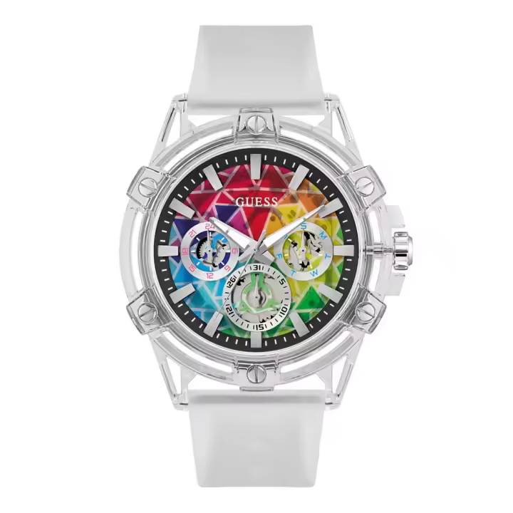 Accesorios Relojes Guess Reloj King Plateado Hombre - 1