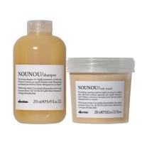 Davines Kit NOUNOU Rutina Capilar Hidratación y Reparación | Champú 250ml + Mascarilla 250ml - details 0