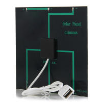 Cargador Solar Portátil Para Teléfonos Móviles Y MP3 MP4 Con Pequeño Ventilador Para Supervivencia Camping Senderismo Kit De Emergencia Universal - details 6