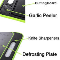 Tablero De Descongelación Milagro 4en1 Placa De Congelado Doble Cara Para Corte Y Descongelación De Carne Y Alimentos - details 4
