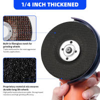 NunDunco Disco De Amolado De Resina 115mm 4.5" Para Amoladora Angular Eliminación De Oxígeno Acero Inoxidable Metal - details 4