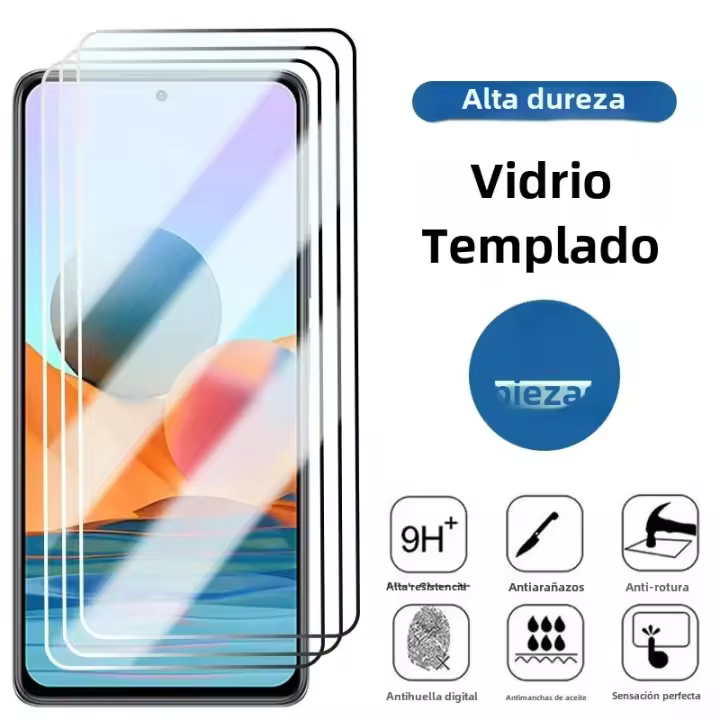 3Pcs Protector De Pantalla De Vidrio Templado Para Xiaomi Mi 10T pro 9T A1 A2 A3 Lite Compatible Con Mi 10 Lite 9 11 11i 8 SE 6 - 1