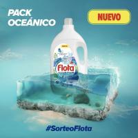 FLOTA  Detergente Líquido Quitamanchas Agua Fría,Ropa Blanca y de Color FraganciaOceanico, 2X100 Lavados - details 0