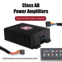 Amplificador De Potencia Para Coche 80W*4 Canales Con Pantalla DSP Android Hi-Fi Para Altavoces Y Subwoofer Radio FM - details 0