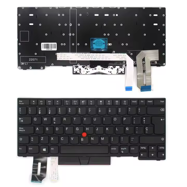 TECLADO PARA PORTÁTIL LENOVO THINKPAD T470 T480 T480S T490 T495 L480 L380 L390 - 1