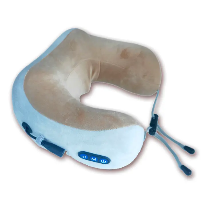 Masajeador Cuello Miracle Massager, 3 Modos, vibración + masaje, Relaja musculos y alivia dolor de cuello, Masajeador Eléctrico, Industex - 1