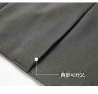 Chaleco De Negocios Casual Para Hombre Estilo Coreano Ajustado De Alta Calidad Moda Todas Las Estaciones Cierre Único Tamaño Regular - details 8
