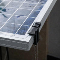 Clip De Diversion De Agua Para Panel Solar De 30mm/35mm/40mm/45mm/50mm Clip De Limpieza De Drenaje De Panel Fotovoltaico Negro - details 4