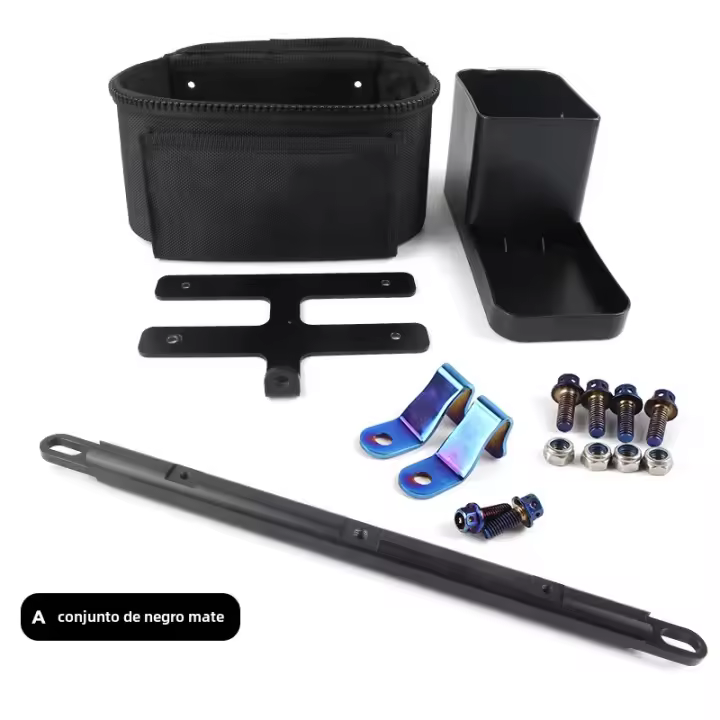 Soporte De Botella Y Portacopas Para Manillar De Motocicleta Bolsa De Almacenamiento Para Yamaha NMAX XMAX TMAX 300 250 155 - 1