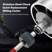 2000W Enrutador de Madera eléctrico de 6 velocidades ajustable Trimmer Eléctrico Fresado de carpintería Grabado Ranurado Máquina de Corte Herramienta de enrutador de talla - details 4