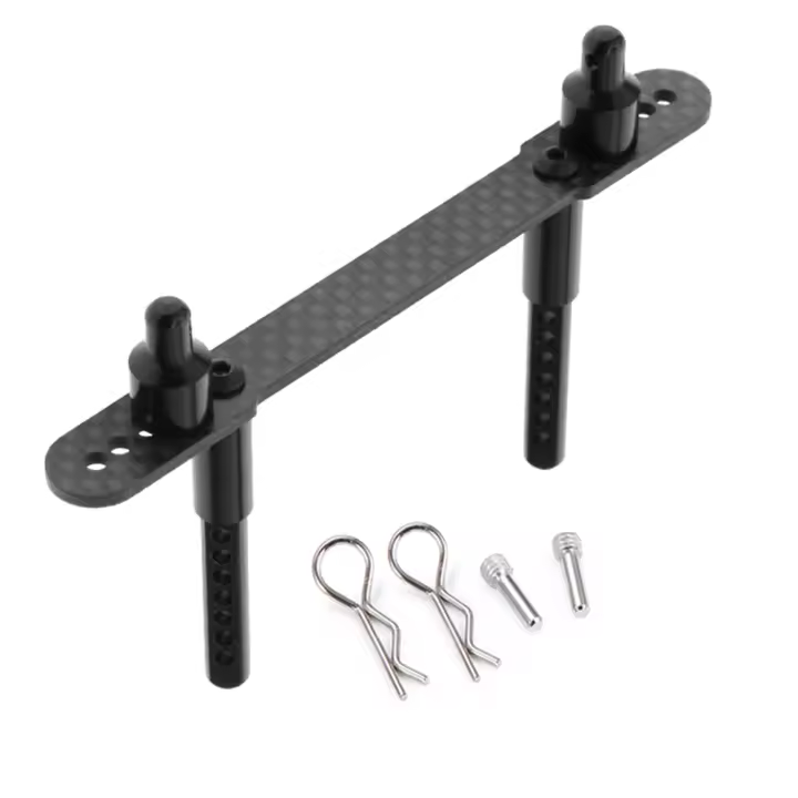 Cuerpo De Coche RC En Aleación De Metal Postes Frontales Y Trasera Para Axial SCX10 II 90046 90047 Piezas De Crawler 1/10 - 1
