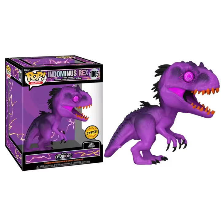 FUNKO SUPER POP! FUNKO FUSION – INDOMINUS REX (CHASE), 82415, Nº1005, TIENDA CON LICENCIA OFICIAL - 1
