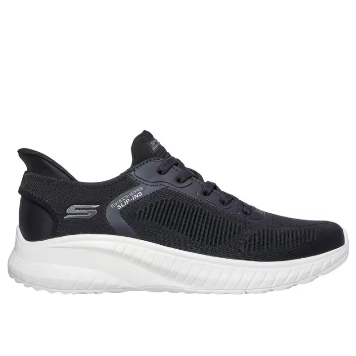 Zapatillas Running Hombre Skechers Slip-Ins Bobs Squad Chaos Negro Comodidad-118312/BLK SKECHERS - 1