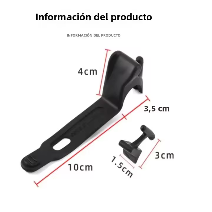 Asistente De Acelerador Universal Para Motocicleta Antideslizante De Silicona Ayuda Al Andar Fácil Y Herramienta De Fijación - 1