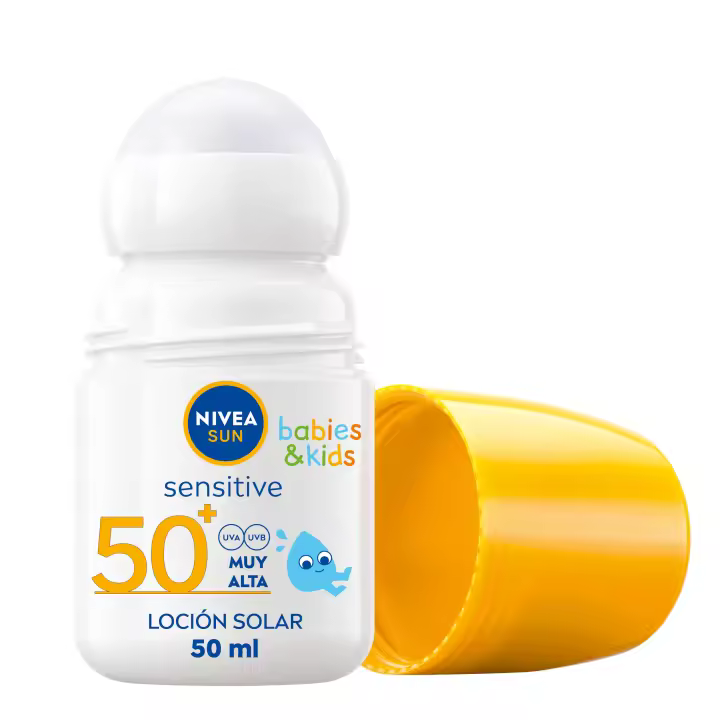 NIVEA SUN FP 50+ Roll on Niños Sensitive - Protección muy alta - 1