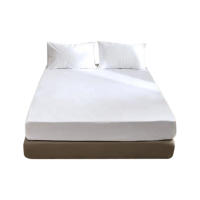 Colcha impermeable blanca elástica transpirable funda de colchón adecuada para dormitorio temporadas de verano universal cama de 90 - details 0