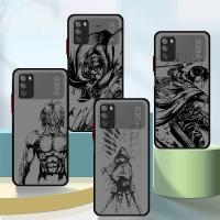 Funda De Teléfono Anime Attack on Titan Para Xiaomi Poco M3 F3 C40 X4 pro X3 NFC M5s X4 GT X3 pro X5 pro M5 Antigolpes Y Resistente a Arañazos Negro Suave Transparente Matte - details 0