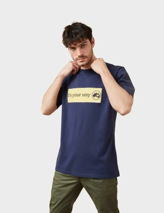 Altonadock camiseta azul marino para hombre y mujer - 1