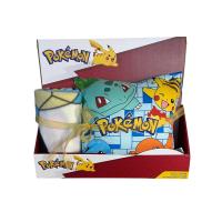 POKEMON, Conjunto de Manta Polar Suave y Acogedora y Cojín con Estampados de Personajes - Calidez y Aventura - details 0