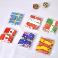 100PCs Palillos De Dientes Con Banderas Nacionales Para Decoración De Pastelitos Y Frutas En Fiestas Y Eventos - details 1