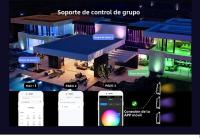 Spotlight LED Inteligente RGB MARPOU 220V Con Control De Voz Y Luz Ajustable De 30W 50W 100W Iluminación Exterior Tuya - details 5