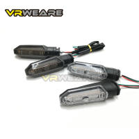 2Pcs Señales De Giro Para Motocicleta 8 LEDs Fluidez De Agua Indicador Flecha Lámparas Amarillas Para Honda RS150 XRE300 CRF300 X-ADV - details 1