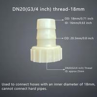 Conector De Camión Femenino 5Pcs G3/4 Pulgada DN20 Hilo Interno Accesorios De Bomba De Agua Juntura Pagoda Coupling Para Riego De Jardín - details 7