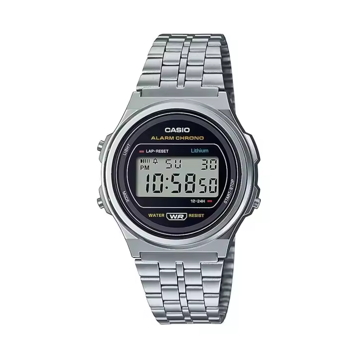 Reloj Casio Vintage Iconic A171WE-1AEF Unisex - Moderno y Funcional - 1
