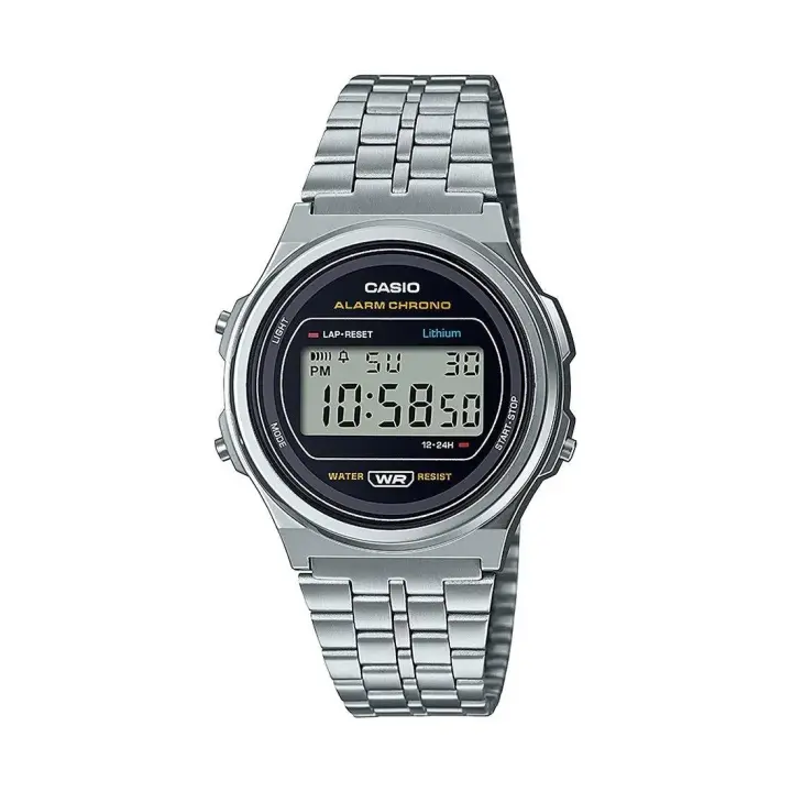 Reloj Casio Vintage Iconic A171WE-1AEF Unisex - Moderno y Funcional - 1