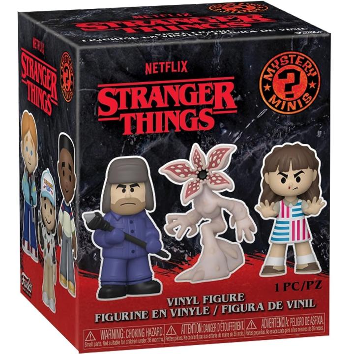 Stranger Things Figure Blind Bags Serie 4 – Mini Confezioni In Vinile, Set Regalo