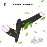 Vibrador Doble Cabeza Con Correa Ajustable Y 10 Modos De Vibración Para Parejas Y Lesbianas Juguete Sexual Para Mujeres - details 2