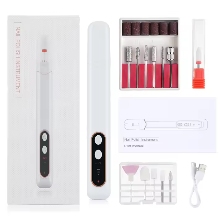 Máquina pulidora de uñas Profesional, secador de manicura Eléctrico inalámbrico para reparación de uñas, Diseño para quitar - 1