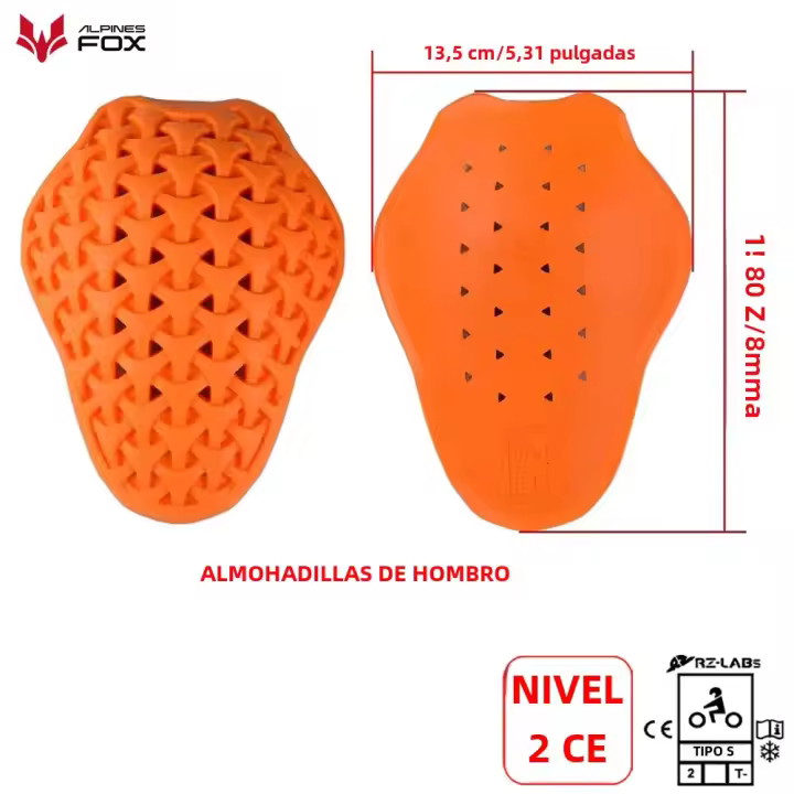 Equipo De Protección Para Motocicleta Inserto De Protección Lumbar Protector De Hombro Y Codo Para Motocross Para Hombres Y Mujeres - 1