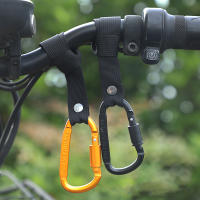 Gancho Para Manillar De Bicicleta Y Scooter Eléctrico Gancho Anterior De Aluminio Negro Clip Sin Perforación Para Manillar De Motocicleta - details 0