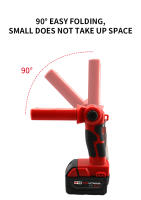 Lámpara De Trabajo LED Super Brillante Milwaukee 270 Grados Rotación M18 14.4-20V Iluminación Exterior Para Camping Emergencias Inundaciones Luz De Emergencia - details 0