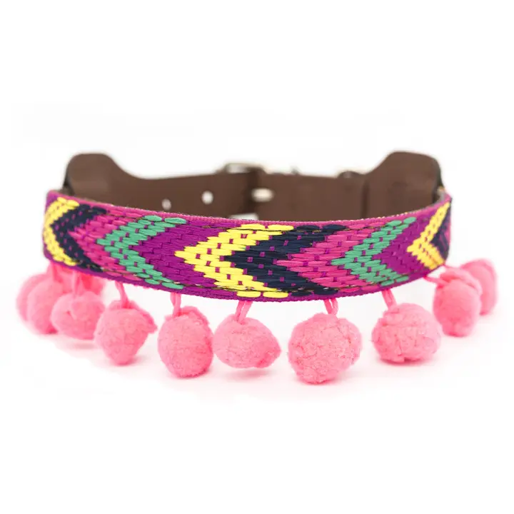 LADRAN GAUCHO - Collar para Perros IKAL de Cuero Hecho a Mano - Resistente, Ajustable y Artesanal - 1