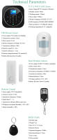 Nuevo Sistema De Alarma WIFI Tuya W9B Para Seguridad Doméstica 433MHz Control Remoto Por App TuyaCompatible Con Alexa Y Google Assistant - details 10