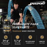 Truemade Whey Protein 2lb (907g) - ENASPORT.  Proteina de suero de leche en polvo. - details 2