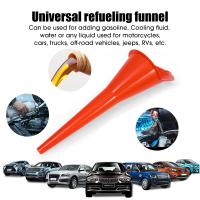 Funel De Plástico Para Rellenar Combustible Y Aceite Para Coches Y Motocicletas Anti-salpicaduras Longitud De Almohadilla Herramienta De Relleno De Combustible Para Automóviles Accesorios De Auto - details 1
