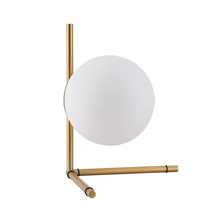 ALPINALUZ   Lámpara de mesa bola cristal "GRECY" Ø15cm-E27 - 1