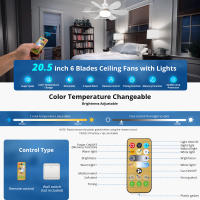 Lámpara De Techo LED 30W Con Control Remoto E27 Para Dormitorio Cocina Sala De Estar Estudio Decoración Del Hogar 85-265V - details 8