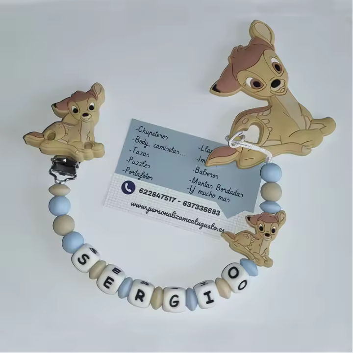 personalizameatugusto chupetero mordedor - 1