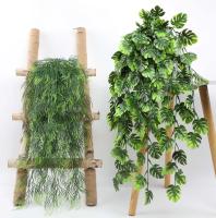 90cm Persian Fern Hojas Vines Decoración De Habitación Artificial Plantas Colgantes Para Bodas Y Fiestas Decoración De Pared Balcón Material PP - details 1