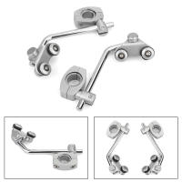 Areyourshop Soporte Universal Para Parabrisas De Motocicleta 7/8" 22mm Montaje En Manillar Estándar ABS Plástico + Metal - details 12
