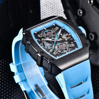 Reloj De Cuarzo Para Hombre PAGANI DESIGN 2023 Forma De Cuenco 40MM Vidrio De Zafiro Resistente Al Agua Y Luminoso Pulsera De Silicona Estilo Casual - details 21