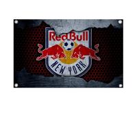 Bandera De Fiyera Roja De Racing Bull 1PC Poliéster Exterior Decoración De Habitación Estética Con Cuatro Agujeros Para Uso Publicitario - details 5