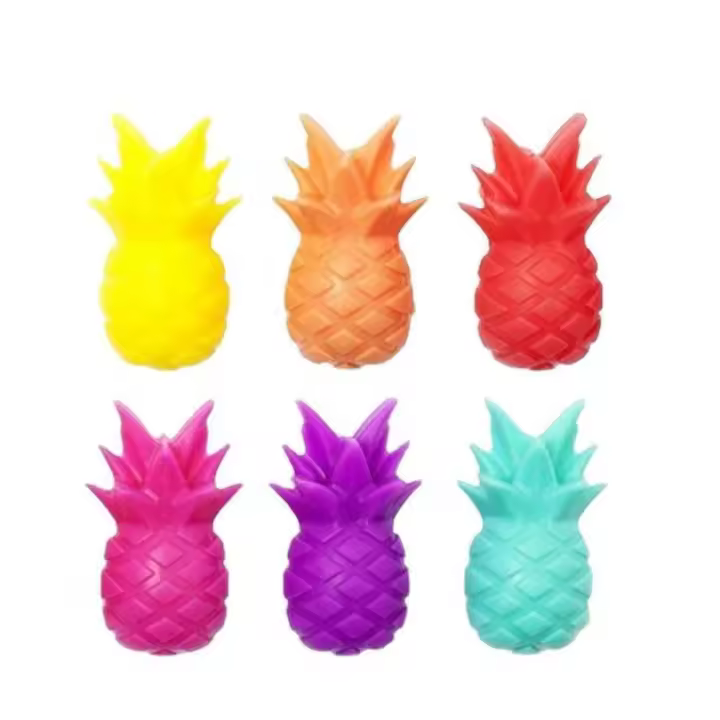 Set Creativo De Marcadores De Bebida Para Vino Y Copas De Licor Con Pegatinas De Charms Para Cocktails En Gel Tamaño Small Color Rojo - 1