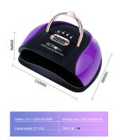 Secador De Uñas LED UV Con 57 LEDs Para Secado Rápido De Toda La Polvos De Uñas Lámpara De Manicura Con Timer Y Sensor Automático Herramienta Para Salón De Belleza - details 6